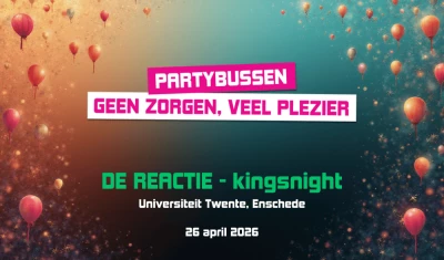 Bus naar DE REACTIE - kingsnight2026